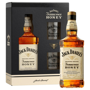 Jack Daniel’s Tennessee Honey 35% 0,7 l + 2 skleničky