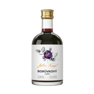 Kaapl Borůvkový likér 20% 0,05 l