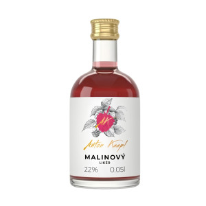 Kaapl Malinový likér 22% 0,05 l