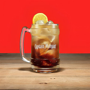 Captain Morgan 3× skleněný korbel