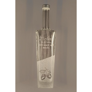 Pískovaná láhev Axel - 25 let