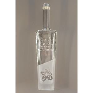 Pískovaná láhev Axel - 65 let