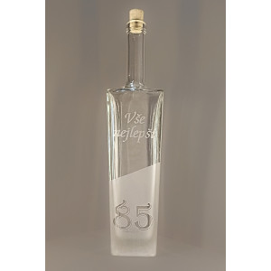 Pískovaná láhev Axel - 85 let