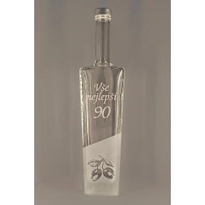 Pískovaná láhev Axel - 90 let