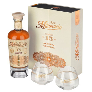 Millonario 15 Reserva Especial 40% 0,7 l + 2 skleničky