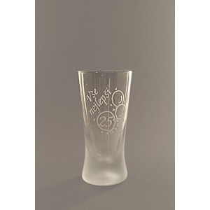 Pískovaný panák - 25 let (balónky)