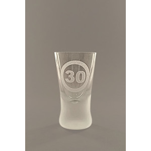 Pískovaný panák - 30 let