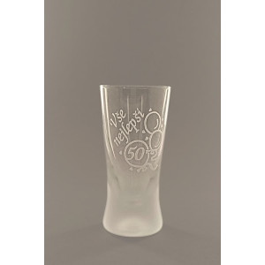 Pískovaný panák - 50 let (balónky)