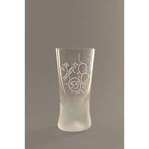 Pískovaný panák - 55 let (balónky)