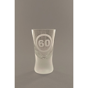 Pískovaný panák - 60 let