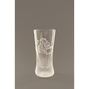 Pískovaný panák - Bagr