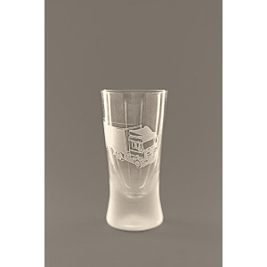 Pískovaný panák - Kamion