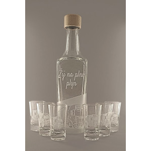 Písk.Lahev +6fa Kamion Žij na plný plyn