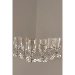 Pískovaná sada panáků - Stopka čírá