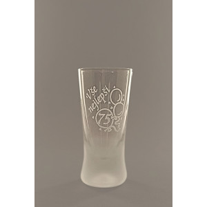 Pískovaný panák - 75 let (balónky)