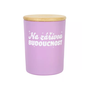 Pokladnička skleněná Na zářivou budoucnost