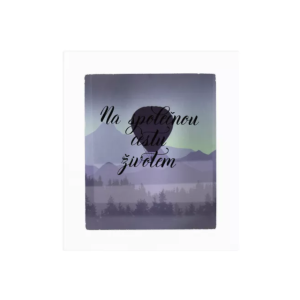 Pokladnička v rámečku Na společnou budoucnost