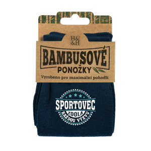 Bambusové ponožky - Sportovec