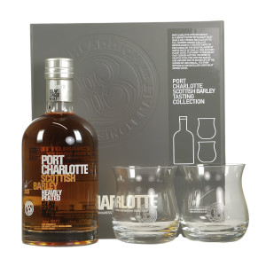 Port Charlotte Scottish Barley 50% 0,7 l + 2 skleničky