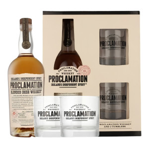 Proclamation Irish Whiskey 40,7% 0,7 l + 2 skleničky