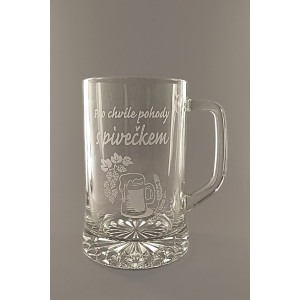 Půllitr písk. Pro chvíle pohody s pivečkem