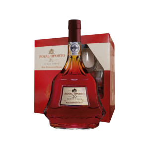 Royal Oporto 20 Years Old Tawny Port 20% 0,75l + 2 skleničky