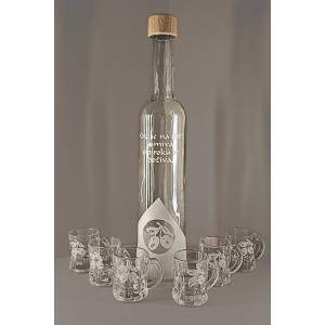 Souprava Kdo se na svět + 6 panáků s ouškem