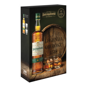 Stará myslivecká Žitná Reserve 4yo 40% 0,7 l