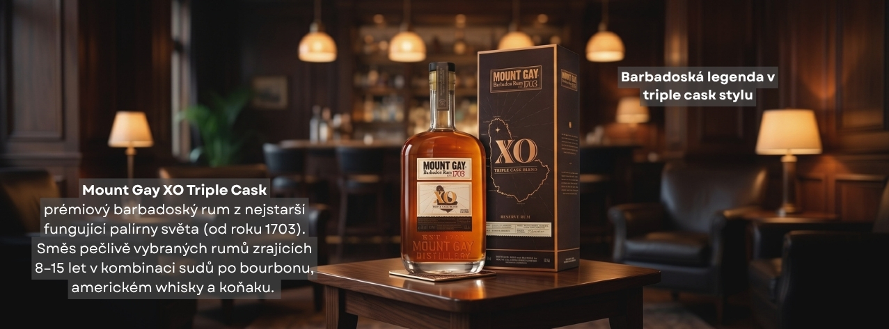 Mount Gay Triple Cask - Darkohol.cz