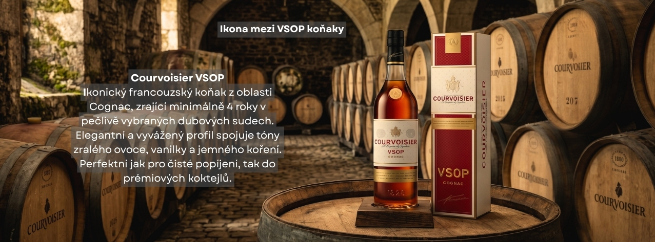 Courvoisier VSOP - Darkohol.cz