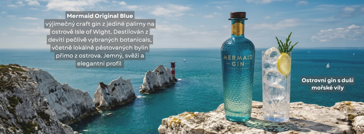 Mermaid Blue Gin - Darkohol.cz