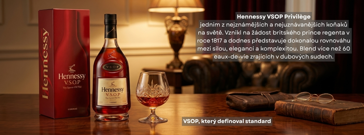 Hennessy VSOP Privilège 40% 0,7l - Darkohol.cz