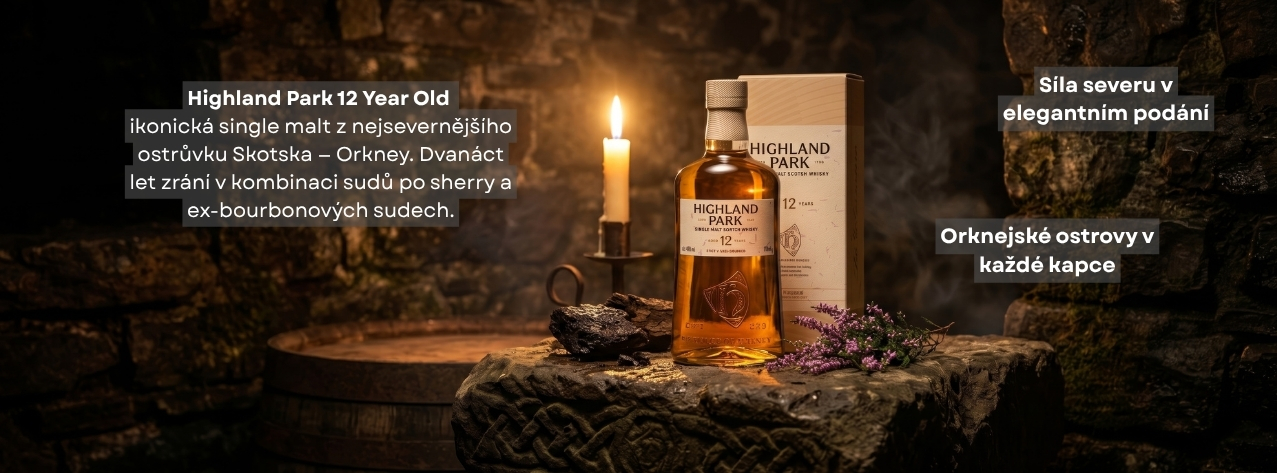 Highland Park 12yo Spicy&Well-Rounded Single Malt  - Darkohol.cz